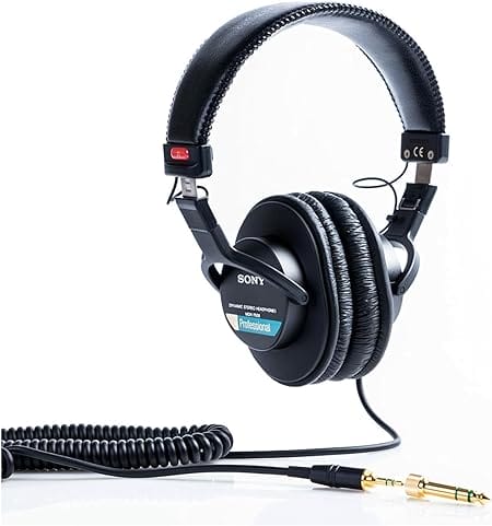 Sony MDR7506 Professional Large Diaphragm Headphones